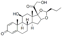CAS#: 51372-28-2， (S)-16alpha,17-(Butylidenedioxy)-11beta,21-Dihydroxypregna-1,4-Diene-3,20-Dione