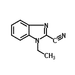 CAS#: 51579-39-6， 1-Ethyl-1H-Benzimidazole-2-Carbonitrile