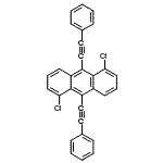 CAS#: 51580-24-6， 1,5-Dichloro-9,10-Bis(Phenylethynyl)Anthracene