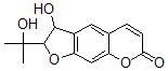 CAS#: 51580-96-2， 2,3-Dihydro-3-hydroxy-2-(1-hydroxy-1-methylethyl)-7H-Furo[3,2-g][1]benzopyran-7-one