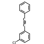 CAS#: 51624-34-1， 1-Chloro-3-(Phenylethynyl)Benzene