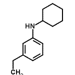 CAS 登录号：516490-59-8， N-环己基-3-乙基苯胺