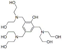 CAS#: 51658-22-1， 2,4,6-Tris[[Bis(2-Hydroxyethyl)Amino]Methyl]-Phenol