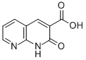 结构式 CAS# 5175-14-4, 2-氧代-1,2-二氢-[1,8]萘啶-3-羧酸