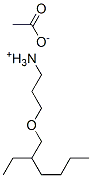 CAS#: 51755-37-4， 3-[(2-Ethylhexyl)Oxy]Propylammonium Acetate