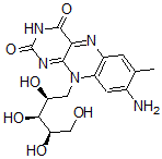 CAS#: 5178-05-2， 8-Amino-7-Methyl-10-[(2S,3S,4R)-2,3,4,5-Tetrahydroxypentyl]Benzo[g]Pteridine-2,4-Dione