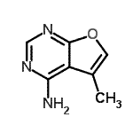 CAS#: 51786-82-4， 5-Methylfuro[2,3-d]Pyrimidin-4-Amine