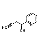 CAS#: 517907-52-7， (1S)-1-(2-Pyridinyl)-3-Butyn-1-Ol