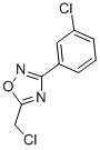 structure of CAS# 51802-78-9, 5-(Chloromethyl)-3-(3-Chlorophenyl)-1,2,4-Oxadiazole;T5378960;Zinc04206835
