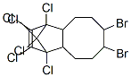 structure of CAS# 51936-55-1, 7,8-Dibromo-1,2,3,4,11,11-Hexachloro-1,4,4a,5,6,7,8,9,10,10alpha-Decahydro-1,4-Methanobenzocyclooctene;1,4-Methanobenzocyclooctene, 7,8-Dibromo-1,2,3,4,11,11-Hexachloro-1,4,4A,5,6,7,8,9,10,10A-Decahydro-