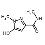 CAS#: 51986-06-2， 5-Hydroxy-N,1-Dimethyl-1H-Pyrazole-3-Carboxamide