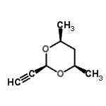 CAS#: 52053-12-0， (2S,4R,6S)-2-Ethynyl-4,6-Dimethyl-1,3-Dioxane