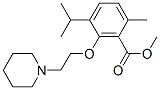 CAS#: 52073-26-4， 3-(2-Piperidinoethoxy)-p-Cymene-2-Carboxylic Acid Methyl Ester