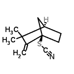CAS#: 521068-33-7， (1R,4R)-3,3-Dimethyl-2-Methylenebicyclo[2.2.1]Hept-1-Yl Thiocyanate