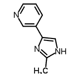 CAS#: 521267-67-4， 3-(2-Methyl-1H-Imidazol-4-Yl)Pyridine