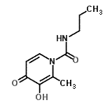 CAS#: 521269-66-9， 3-Hydroxy-2-Methyl-4-Oxo-N-Propyl-1(4H)-Pyridinecarboxamide