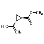 CAS#: 52148-73-9， Methyl (1R,2R)-2-Isopropenylcyclopropanecarboxylate