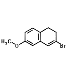 CAS#: 521917-66-8， 3-Bromo-6-Methoxy-1,2-Dihydronaphthalene
