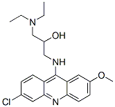 CAS#: 522-20-3， 1-[(6-Chloro-2-Methoxyacridin-9-Yl)Amino]-3-(Diethylamino)Propan-2-Ol