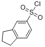 structure of CAS# 52205-85-3, Indane-5-Sulfonyl Chloride;2,3-Dihydro-1H-Indene-5-Sulfonyl Chloride