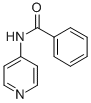 structure of CAS# 5221-44-3, N1-(4-Pyridyl)Benzamide;N-(4-Pyridyl)Benzamide;Ao-548/40003942;Pyridine, 4-Benzamido-