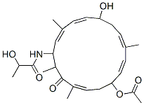 CAS#: 52212-91-6， N-(12-Acetoxy-6-Hydroxy-3,9,15,17-Tetramethyl-16-Oxocycloheptadeca-2,4,8,10,14-Pentaen-1-Yl)-2-Hydroxypropanamide