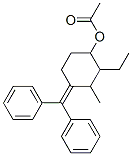 CAS#: 52236-34-7， 4-(Diphenylmethylene)-2-Ethyl-3-Methylcyclohexanol Acetate