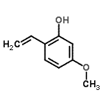 CAS#: 522592-59-2， 5-Methoxy-2-Vinylphenol