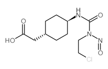 CAS#: 52320-89-5， 4beta-[3-(2-Chloroethyl)-3-Nitrosoureido]Cyclohexane-1alpha-Acetic Acid