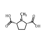 CAS#: 52321-05-8， (2R,5S)-1-Methyl-2,5-Pyrrolidinedicarboxylic Acid