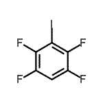 结构式 CAS# 5243-24-3, 1,2,4,5-四氟-3-碘苯