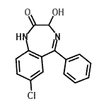 CAS#: 52432-54-9， 7-Chloro-3-Hydroxy-5-Phenyl-1,3-Dihydro-2H-1,4-Benzodiazepin-2-One