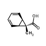 CAS#: 52432-99-2， (1R,6S,7S)-7-Methylbicyclo[4.1.0]Hepta-2,4-Diene-7-Carboxylic Acid