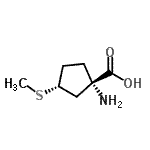 CAS#: 52474-46-1， (1S,3R)-1-Amino-3-(Methylsulfanyl)Cyclopentanecarboxylic Acid