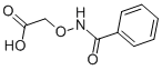 structure of CAS# 5251-93-4, Benzadox;2-[(Oxo-Phenylmethyl)Amino]Oxyacetic Acid;2-(Phenylcarbonylamino)Oxyethanoic Acid;(Benzoylaminooxy)Acetic Acid