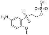 CAS#: 52532-52-2， 2-[(5-Amino-2-methoxyphenyl)sulfonyl]ethyl hydrogen sulfate