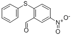 structure of CAS# 52548-32-0, 5-Nitro-2-(Phenylthio)Benzaldehyde