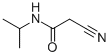 structure of CAS# 52573-74-7, N1-Isopropyl-2-Cyanoacetamide;2-Cyano-N-Isopropyl-Acetamide;2-Cyano-N-Isopropylacetamide;2-Cyano-N-Propan-2-Yl-Ethanamide