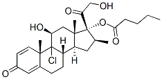 CAS#: 52619-18-8， 9-Chloro-11beta,17,21-Trihydroxy-16beta-Methylpregna-1,4-Diene-3,20-Dione 17-Valerate