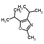 CAS#: 526212-44-2， 4,5-Diisopropyl-2-Methyl-Oxazole