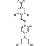 CAS#: 52623-75-3， 2,2'-({3-Chloro-4-[(2,6-Dibromo-4-Nitrophenyl)Diazenyl]Phenyl}Imino)Diethanol
