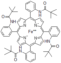 CAS#: 52629-13-7， Iron (II) Meso-Tetra(alpha,alpha,alpha,alpha-o-Pivalamidophenyl)Porphyrin