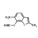 CAS#: 5264-75-5， 6-Amino-2-Methyl-1,3-Benzothiazol-7-Yl Thiocyanate