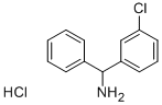 CAS 登录号：5267-37-8， C-(3-氯-苯基)-C-苯基-甲胺盐酸盐