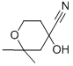 CAS#: 5270-55-3， 2,2-Dimethyl-4-Cyanotetrahydropyran-4-Ol