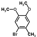 CAS#: 52806-46-9， 1-Bromo-4,5-Dimethoxy-2-Methylbenzene