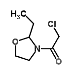 CAS#: 52836-77-8， 2-Chloro-1-(2-Ethyl-1,3-Oxazolidin-3-Yl)Ethanone