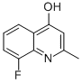 结构式 CAS# 5288-22-2, 8-氟-2-甲基-4-喹啉醇