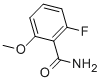 structure of CAS# 529512-81-0, 2-Fluoro-6-Methoxybenzamide;2-FLUORO-6-METHOXYBENZAMIDE
