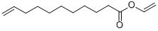 structure of CAS# 5299-57-0, 10-Undecenoic Acid Vinyl Ester;10-UNDECENOIC ACID VINYL ESTER (STABILIZED WITH MEHQ) 94+%;10-UNDECENOIC ACID VINYL ESTER, STABILIZED WITH MEHQ: 94%;Vinyl 10-Undecenoate (Stabilized With MEHQ)